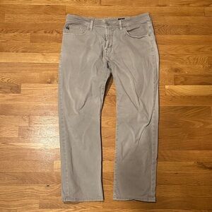 Ag Adriano Goldschmied Light Gray Pants
